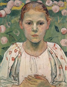 Retrato de Kathe von Bach de Ferdinand Hodler