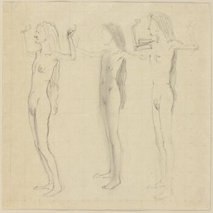 Estudo para o dia (Verdade) de Ferdinand Hodler