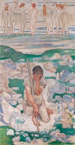 O sonho do pastor, 1896 de Ferdinand Hodler
