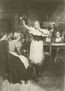 O Holandês Voador, Ato II cena i (gravura)