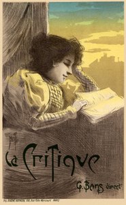 Jornal O Crítico Pôster, 1900