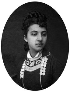 Erminia Borghi Mamo (1855-1941) soprano italiana, foto de Mulnier