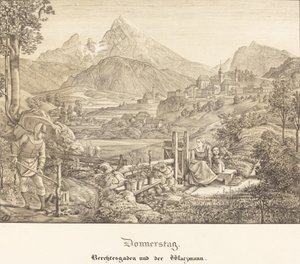 Quinta-feira - Berchtesgaden e a Montanha Watzmann (quinta-feira - Berchtesgaden e a Montanha Watzmann)