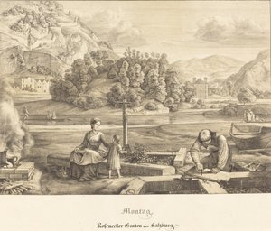 Segunda-feira - Jardim Rosenecker perto de Salzburgo (segunda-feira - Jardim Rosenecker perto de Salzburgo)
