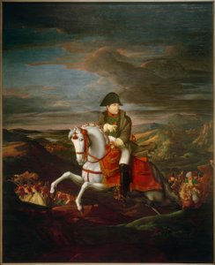 Retrato equestre do imperador Napoleão I.