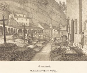 Sábado - Cemitério de São Pedro em Salzburgo