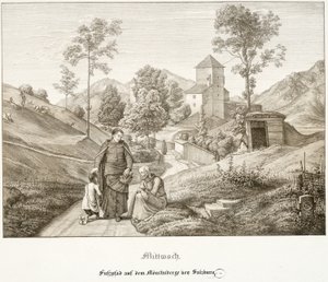 Quarta-feira: Trilha no Mönchsberg perto de Salzburgo