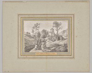 Quarta-feira. Trilho pedestre no Mönchsberg, perto de Salzburgo de Ferdinand Olivier