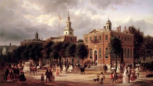 Independence Hall em Filadélfia