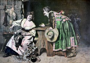 Comentários galantes, 1893 de Ferdinand Roybet