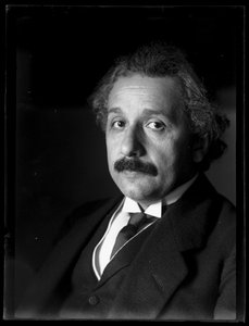 Fotografia de Albert Einstein (1879-1955) de Ferdinand Schmutzer