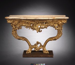 Tabela do console, c.1765 de Ferdinand Tietz
