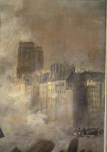 28 de julho de 1830; A liberdade guia os povos ... de Ferdinand Victor Eugene Delacroix