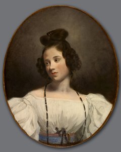 Alexandrine-Julie de la Boutraye, c.1832-1834 de Ferdinand Victor Eugene Delacroix