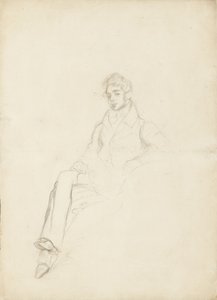 Retrato do conde Anatole Nikolaievich Demidov, 1º príncipe de San Donato 1812-1870, 1864 de Ferdinand Victor Eugene Delacroix