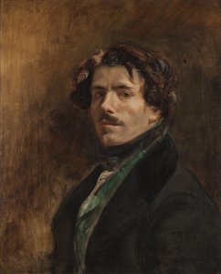 Auto-retrato de Ferdinand Victor Eugene Delacroix