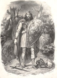 Sem título, gravado por Godefroy Engelmann de Ferdinand Victor Eugene Delacroix