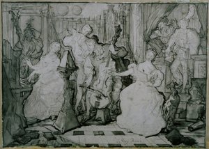 The Roy René de Ferdinand Victor Eugene Delacroix