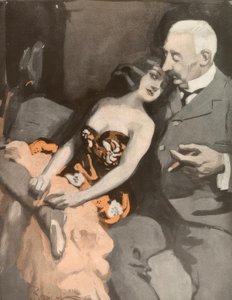 Você quer se casar comigo, idiota Oh vá, me compre um casaco de noite! de Ferdinand von Reznicek