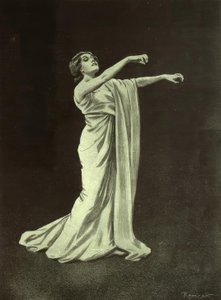 dancer dormir de Ferdinand von Reznicek