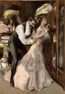 Em frente ao reduto. - Quanto tempo uma mulher precisa usar um pouco de Ferdinand von Reznicek