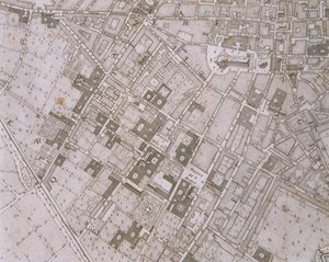 Mapa de Florença, 1731 de Ferdinando Ruggeri