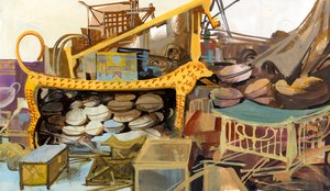 O que Howard Carter viu no túmulo de Tutankhamon de Ferdinando Tacconi