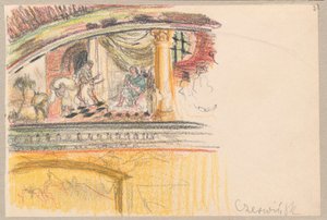Fragment eines Wandgemäldes