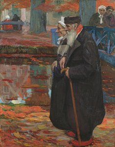 O casal de idosos, 1907 de Fernand Allard L