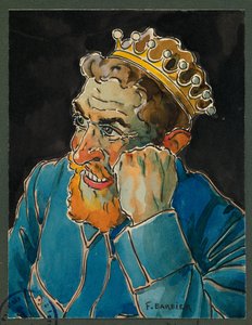 Retrato de Delatroche, cozinheiro de campo, Gustrow