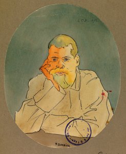 Retrato de um prisioneiro russo, Gustrow de Fernand Barbier