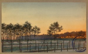 Vista do Bois des Sapins de Fernand Barbier