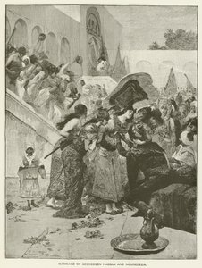 Casamento de Bedredeen Hassan e Nouredeen de Fernand Cormon
