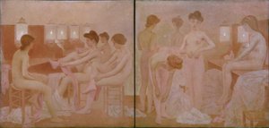 Os dançarinos de Fernand Emmanuel Pelez