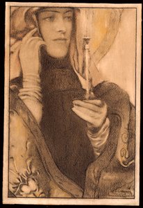 Incenso, 1917 de Fernand Khnopff