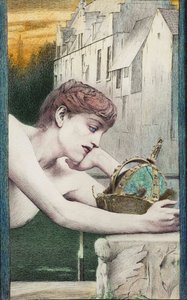Uma cidade morta. Com Georges Rodenbach, 1889. de Fernand Khnopff