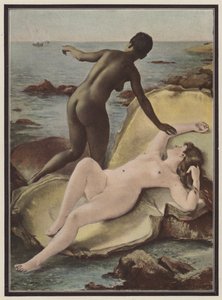 Duas pérolas (lito colorido)