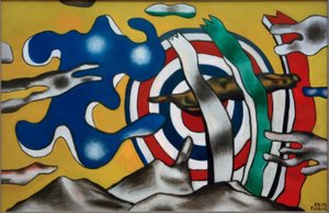 O avião no céu de Fernand Leger