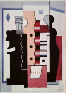Rei de quadrados de Fernand Leger