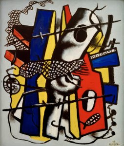 Grelha preta de Fernand Leger