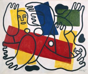 Os mergulhadores de Fernand Leger
