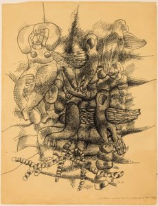 Mulheres e pássaros de Fernand Leger