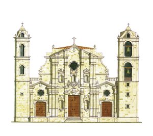 A Catedral de Havana. Cuba de Fernando Aznar Cenamor