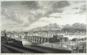 Vista do Forte Santiago em Manila