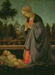 Adoração da Criança (tempera no painel)