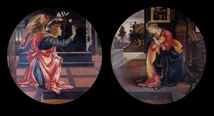 Anunciação de Filippino Lippi