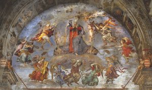 A Assunção, Capela Carafa, Santa Maria sopra Minerva, Roma, 1488-93 de Filippino Lippi