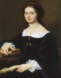 Retrato de Costanza Monti Perticari, 1819-1821. de Filippo Agricola