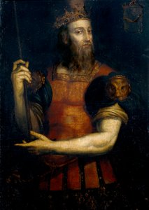 Retrato de Wamba, rei visigodo da Hispânia (reinado de 672 a 680) de Filippo Ariosto