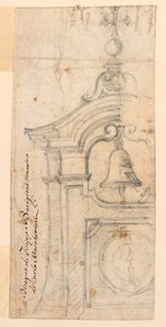 Projeto para uma torre sineira de Filippo Barigioni